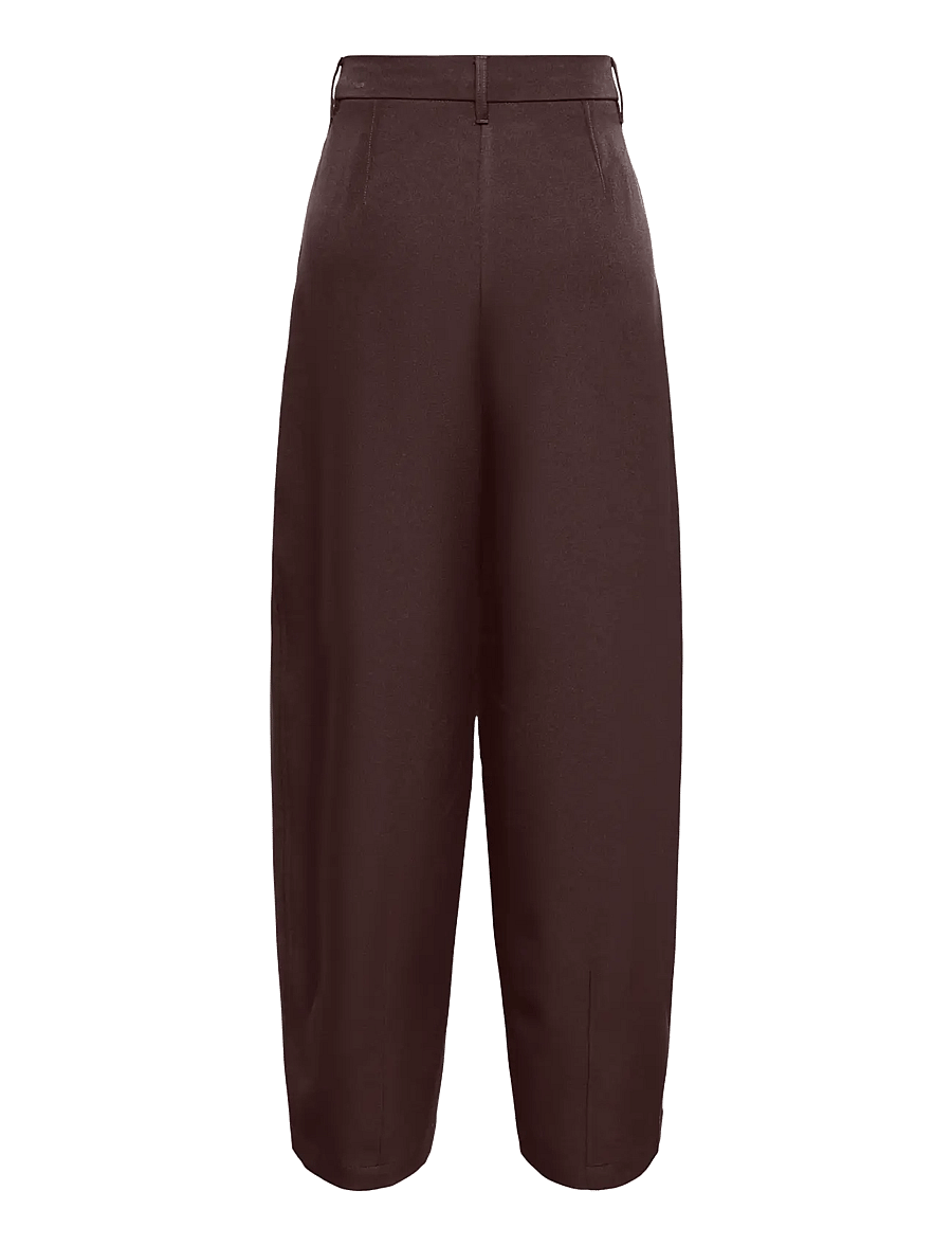 ONLY - ONLKIRSY MW PLEAT BARREL PANT TLR - coffee bean - 1