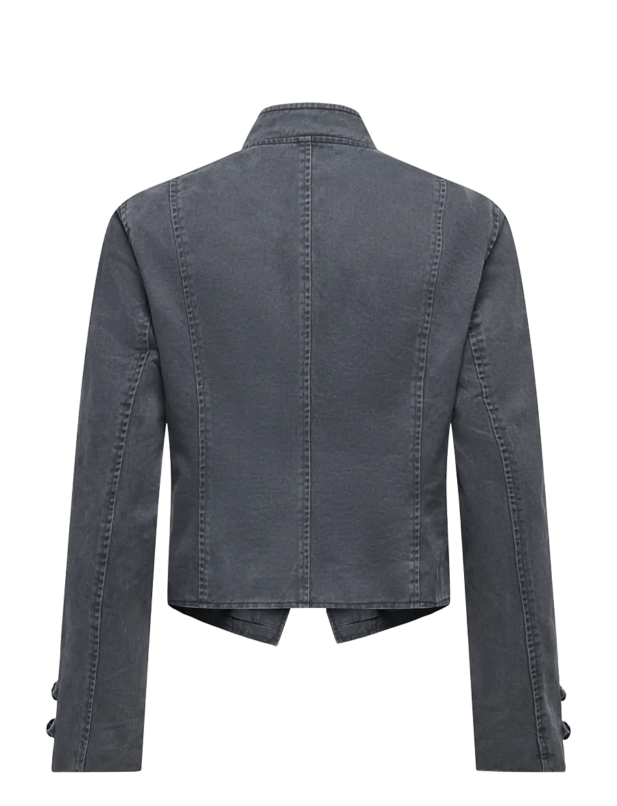 ONLY - ONLSYNNE CANVAS UNIFORM JACKET OTW - utility-jacken - blue graphite - 1
