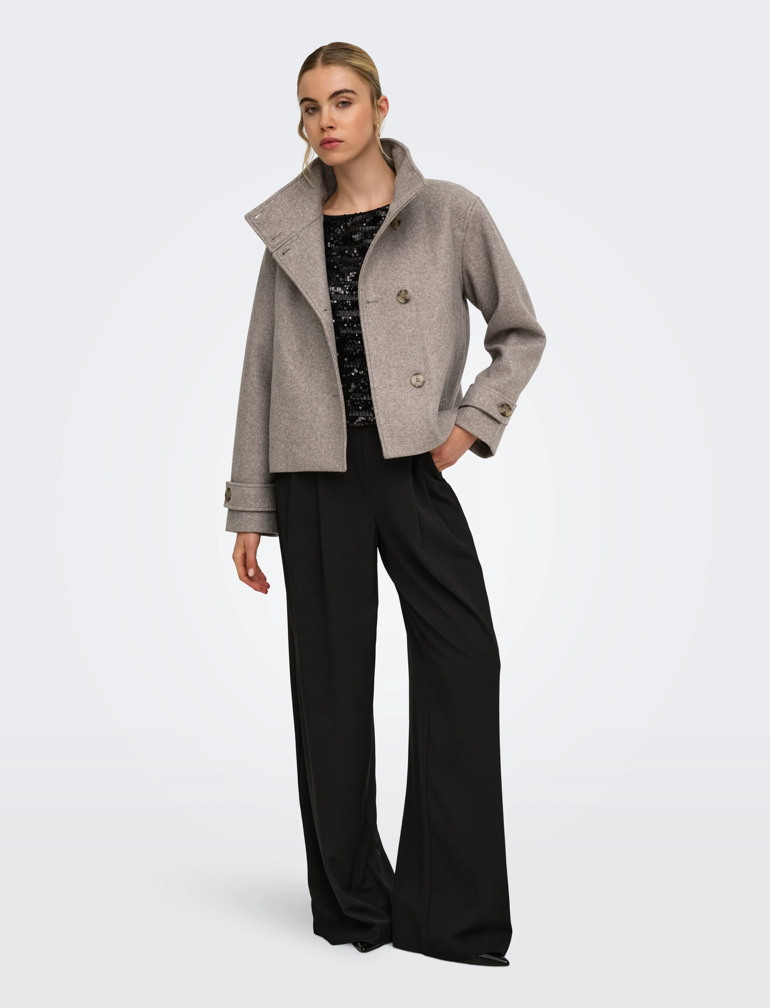 ONLY Onlvela High Neck Jacket Otw vinterjackor dam – bild 3