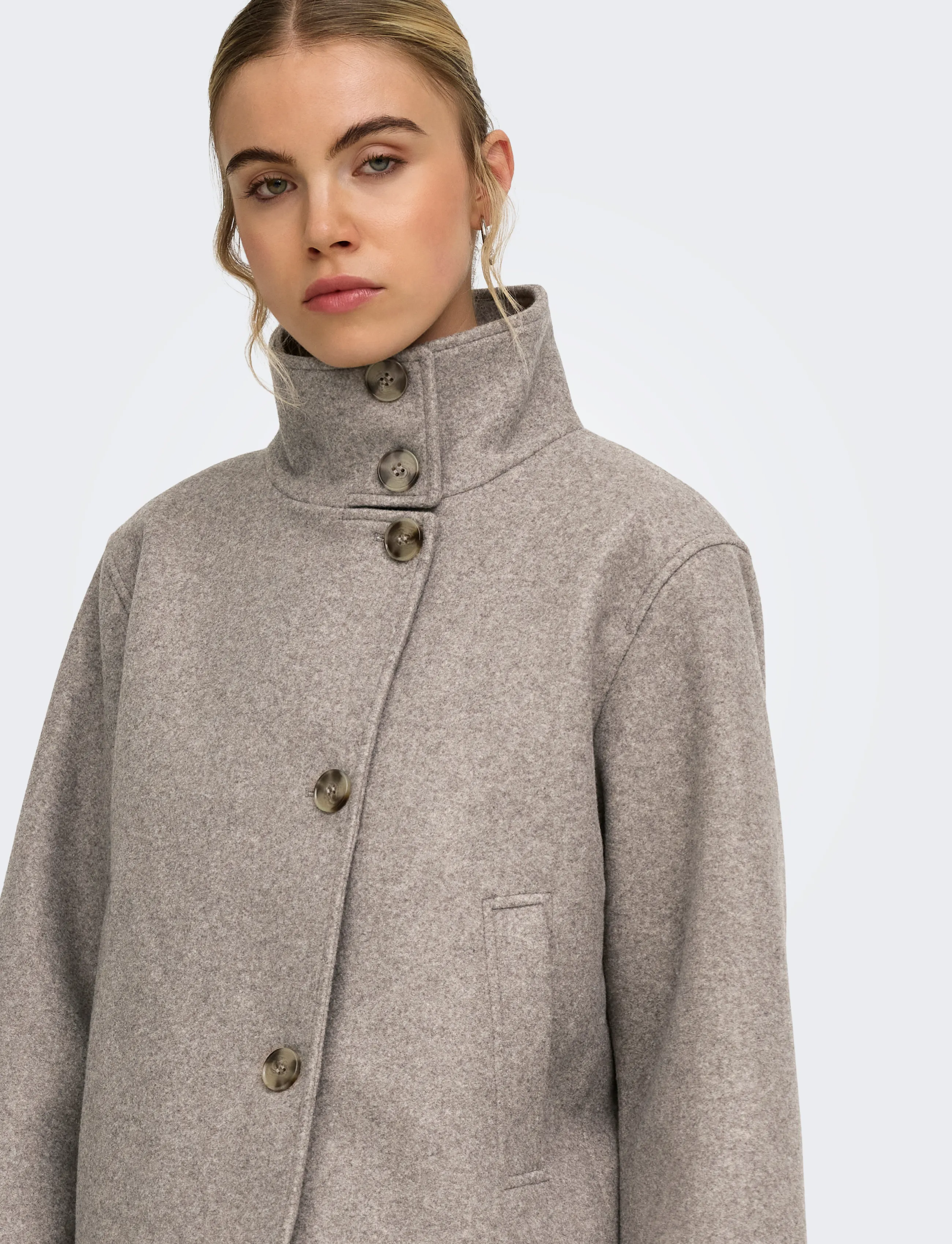 ONLY Onlvela High Neck Jacket Otw vinterjackor dam – bild 4