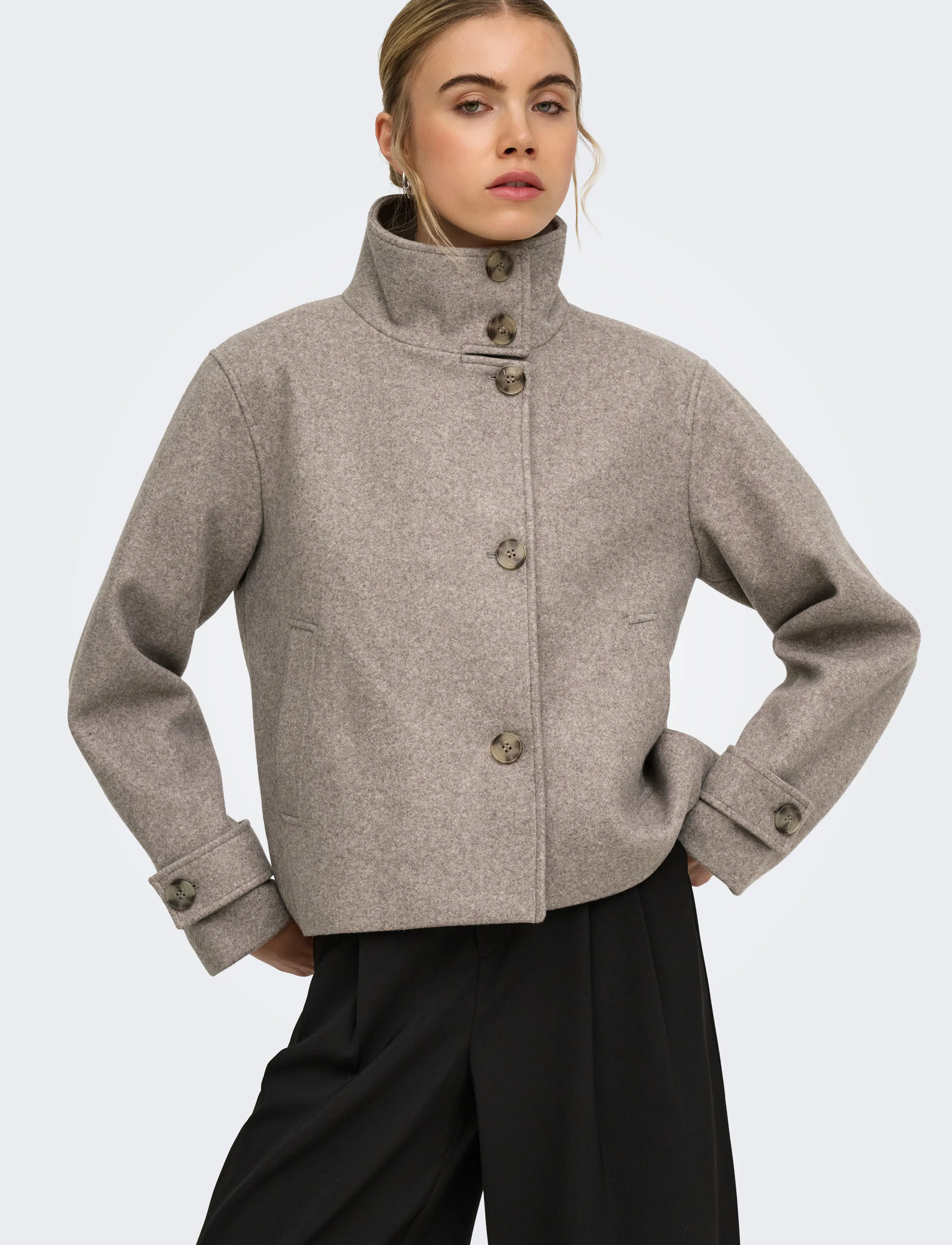 ONLY Onlvela High Neck Jacket Otw vinterjackor dam – bild 6