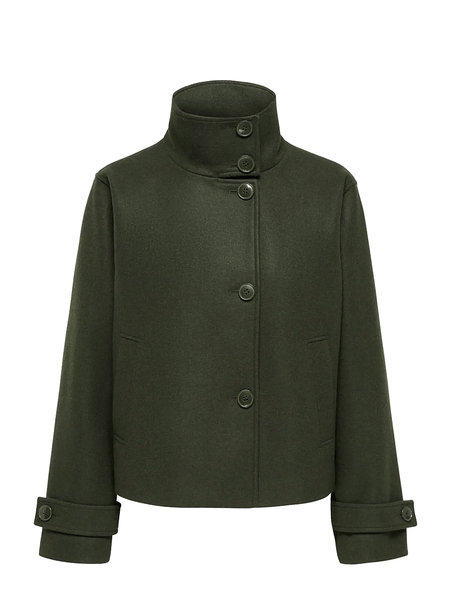 ONLY - ONLVELA HIGH NECK JACKET OTW - rosin - 1