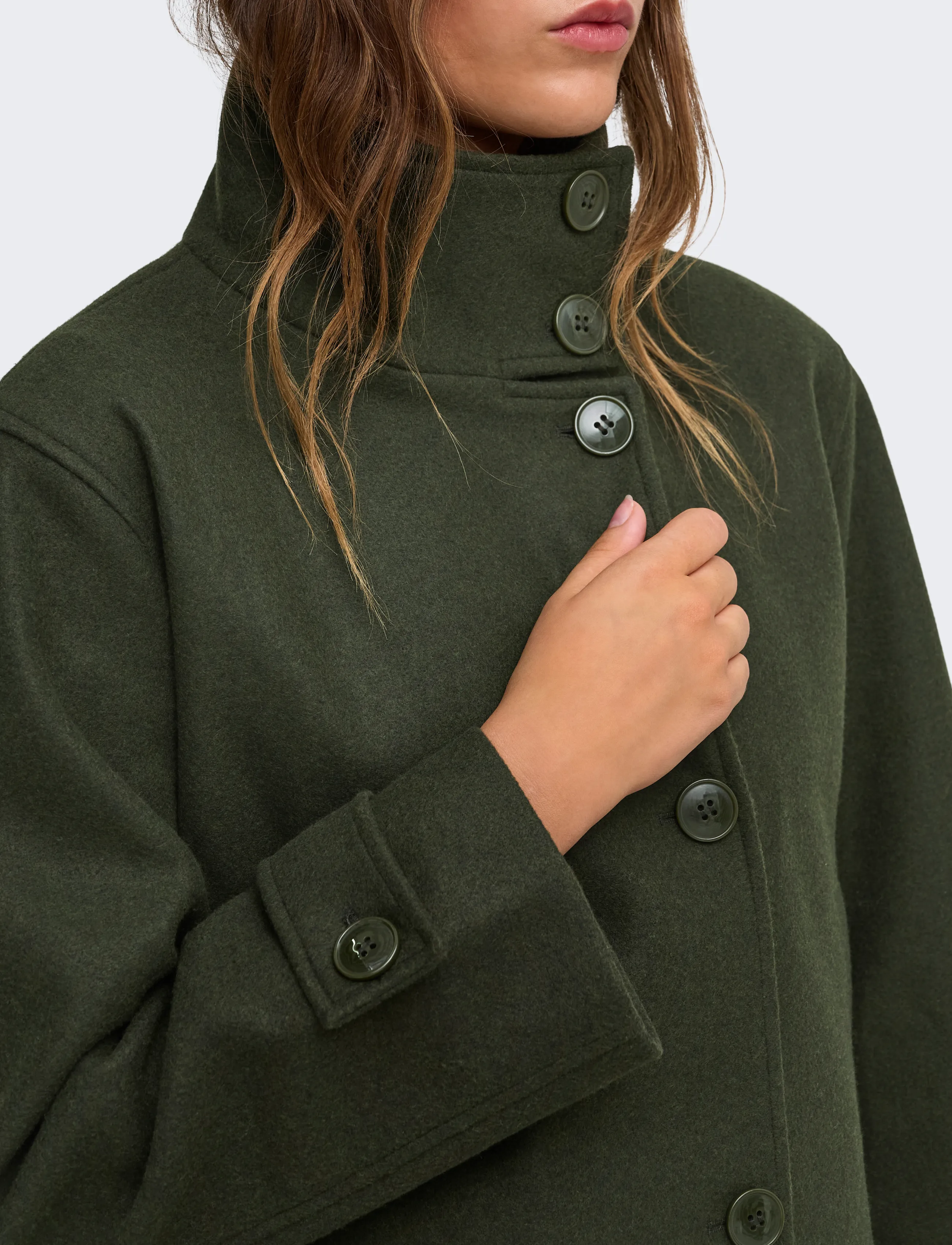 ONLY - ONLVELA HIGH NECK JACKET OTW - rosin - 5
