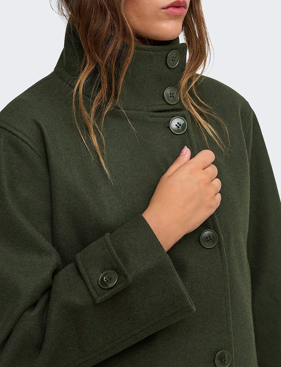 ONLY - ONLVELA HIGH NECK JACKET OTW - rosin - 5