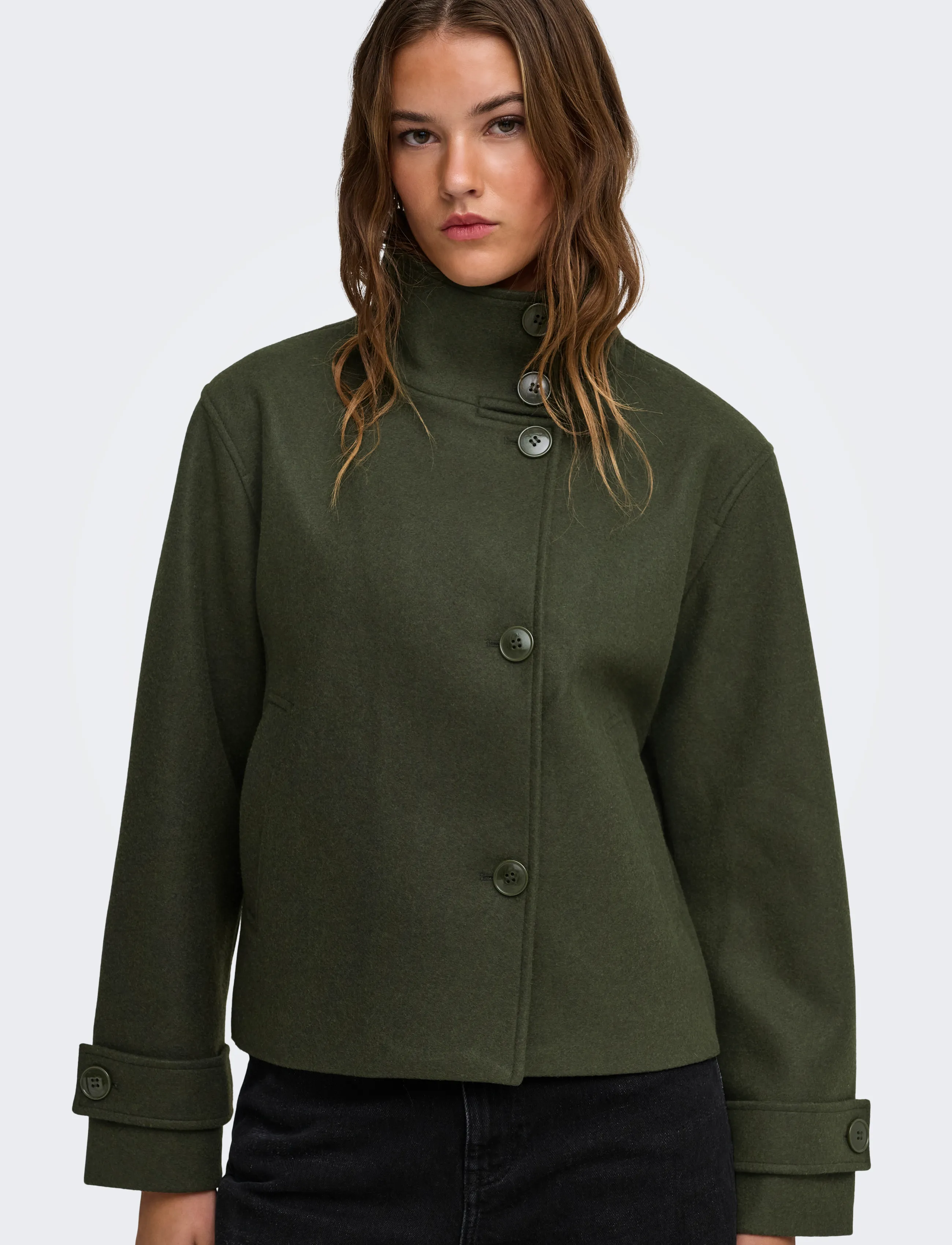 ONLY Onlvela High Neck Jacket Otw vinterjackor dam – bild 6