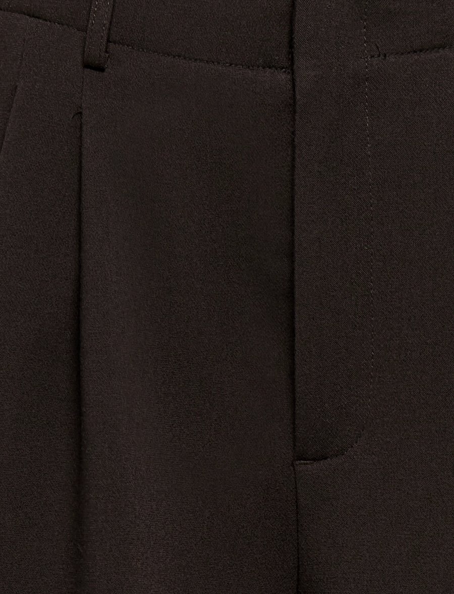 ONLY - ONLLYON WIDE LEG CULOTTE PANT PNT - chocolate torte - 2