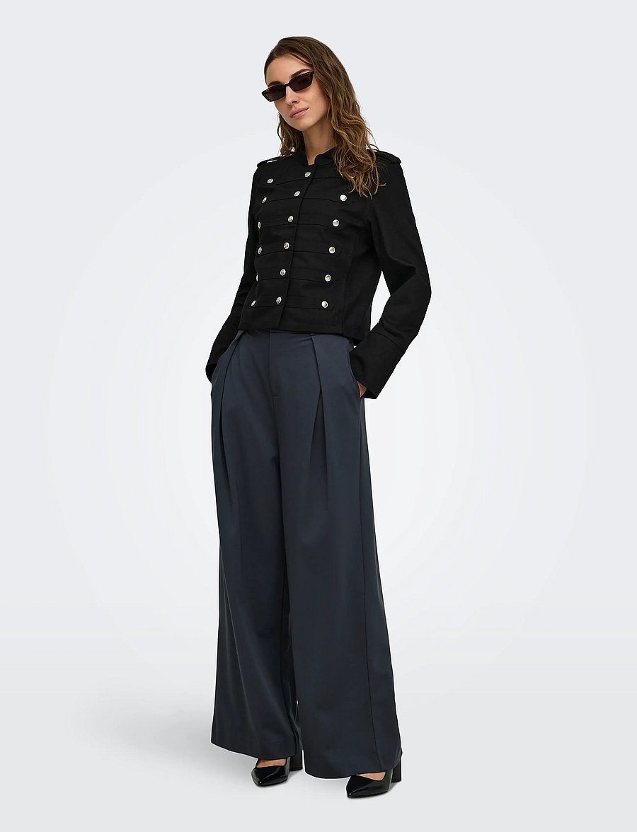 ONLY - ONLMACHA NAPOLEON JACKET OTW - black - 4