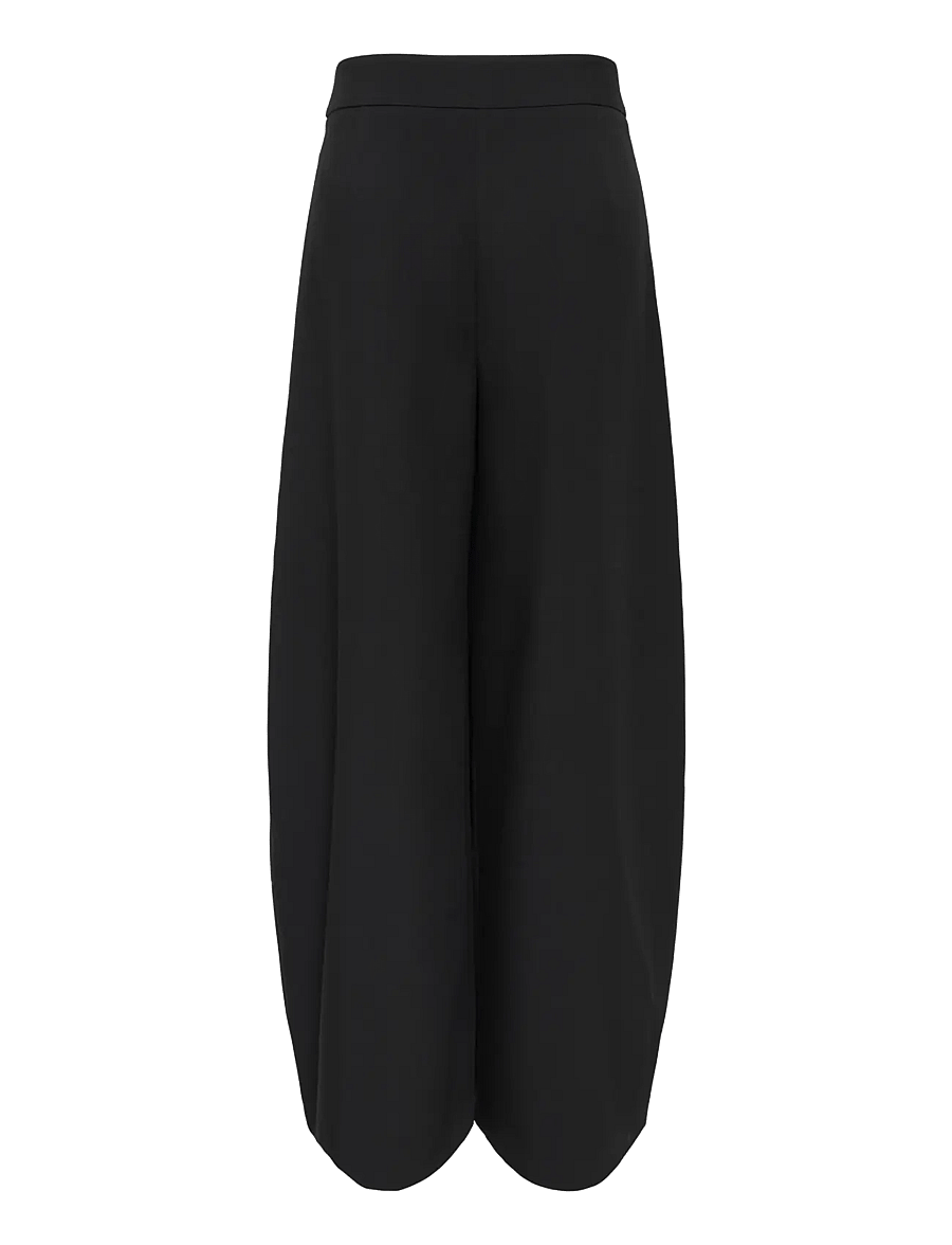 ONLY - ONLYASMINE MW PLEAT BARREL PANT TLR - barrel-bukser - black - 2