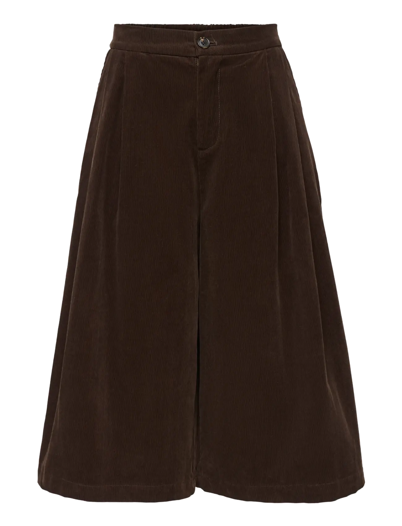 ONLY ONLCOSTA HW CORD BERMUDA SHORTS PNT - Kleidung - COFFEE BEAN / brown
