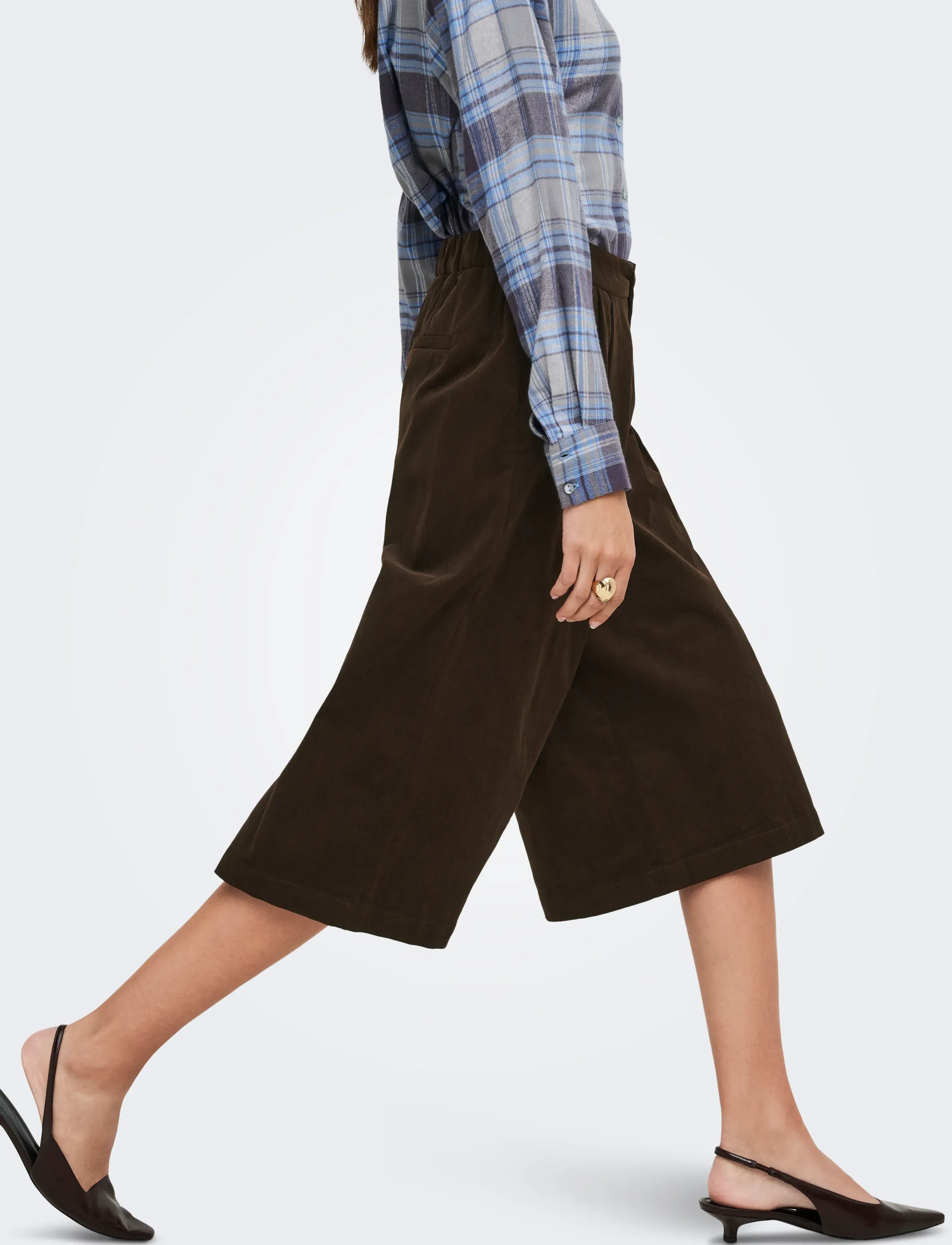 ONLY Onlcosta Hw Cord Bermuda Shorts Pnt dam – bild 6