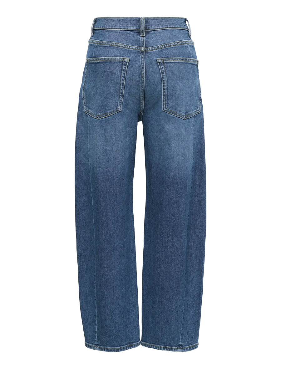 ONLY - ONLJESSICA HW BARREL ANK DNM AZG622 NOOS - barrel jeans - medium blue denim - 2