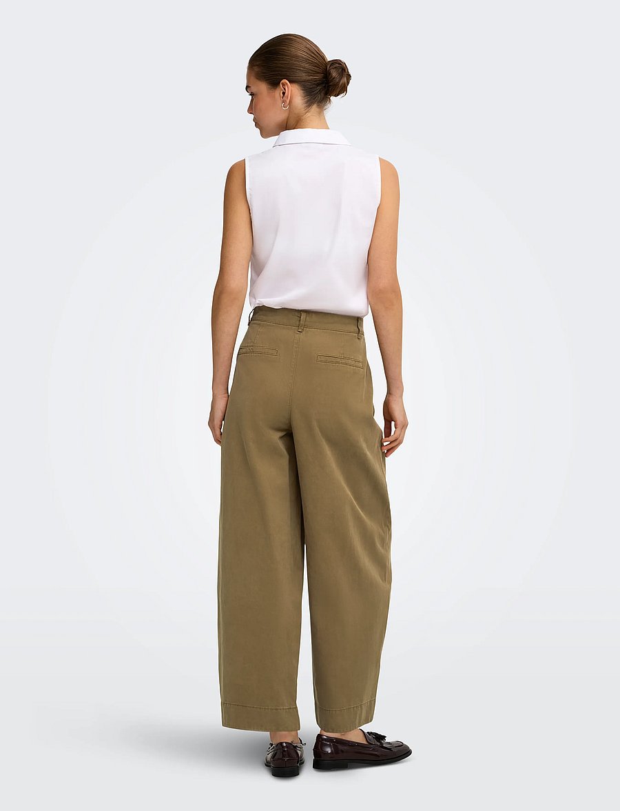 ONLY - ONLKAITLIN MW STRING BARREL PANT PNT - kangaroo - 3