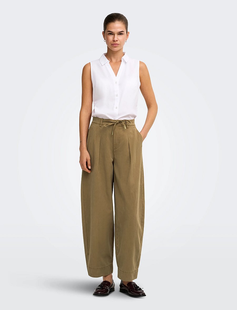 ONLY - ONLKAITLIN MW STRING BARREL PANT PNT - kangaroo - 4