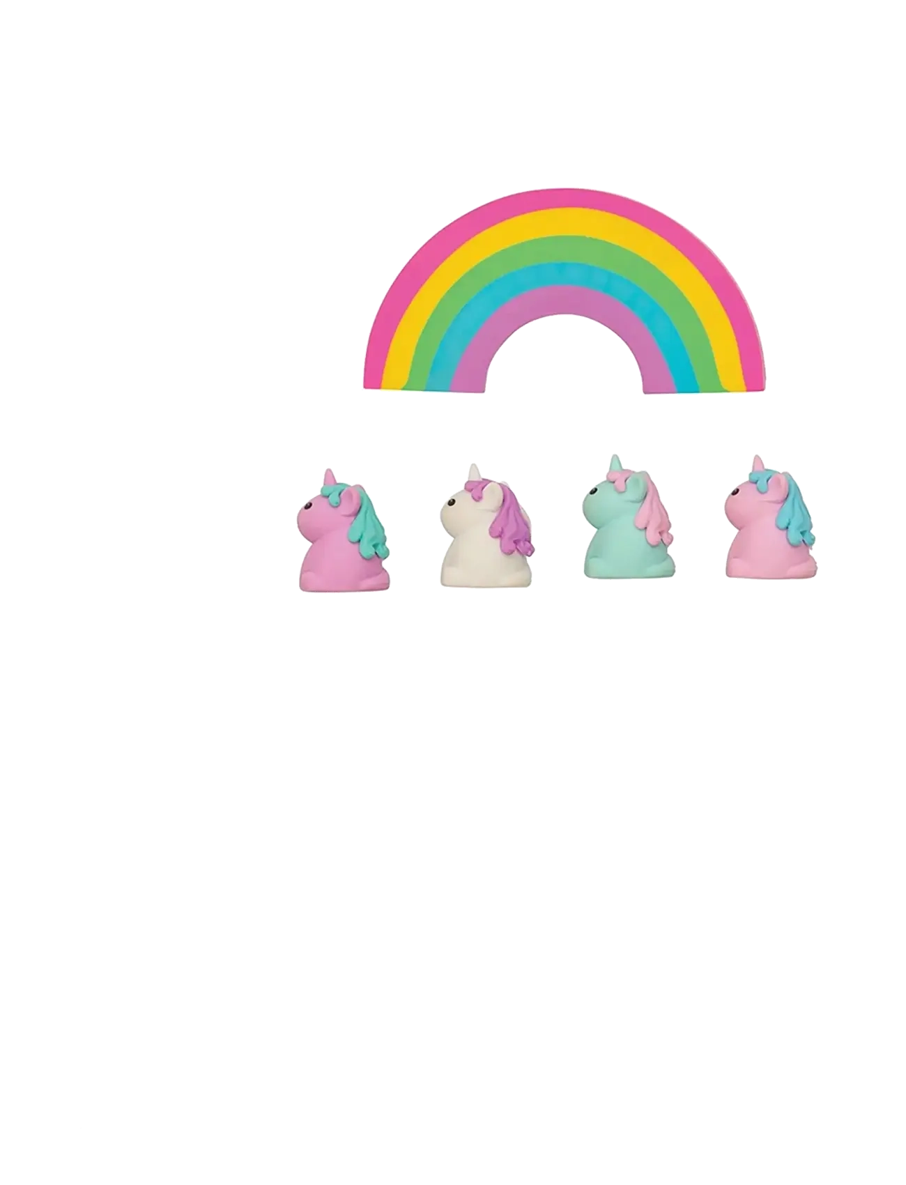 Ooly - Scented Eraser 5 pcs - Unique Unicorns Strawberry - schreibwaren - multi - 4