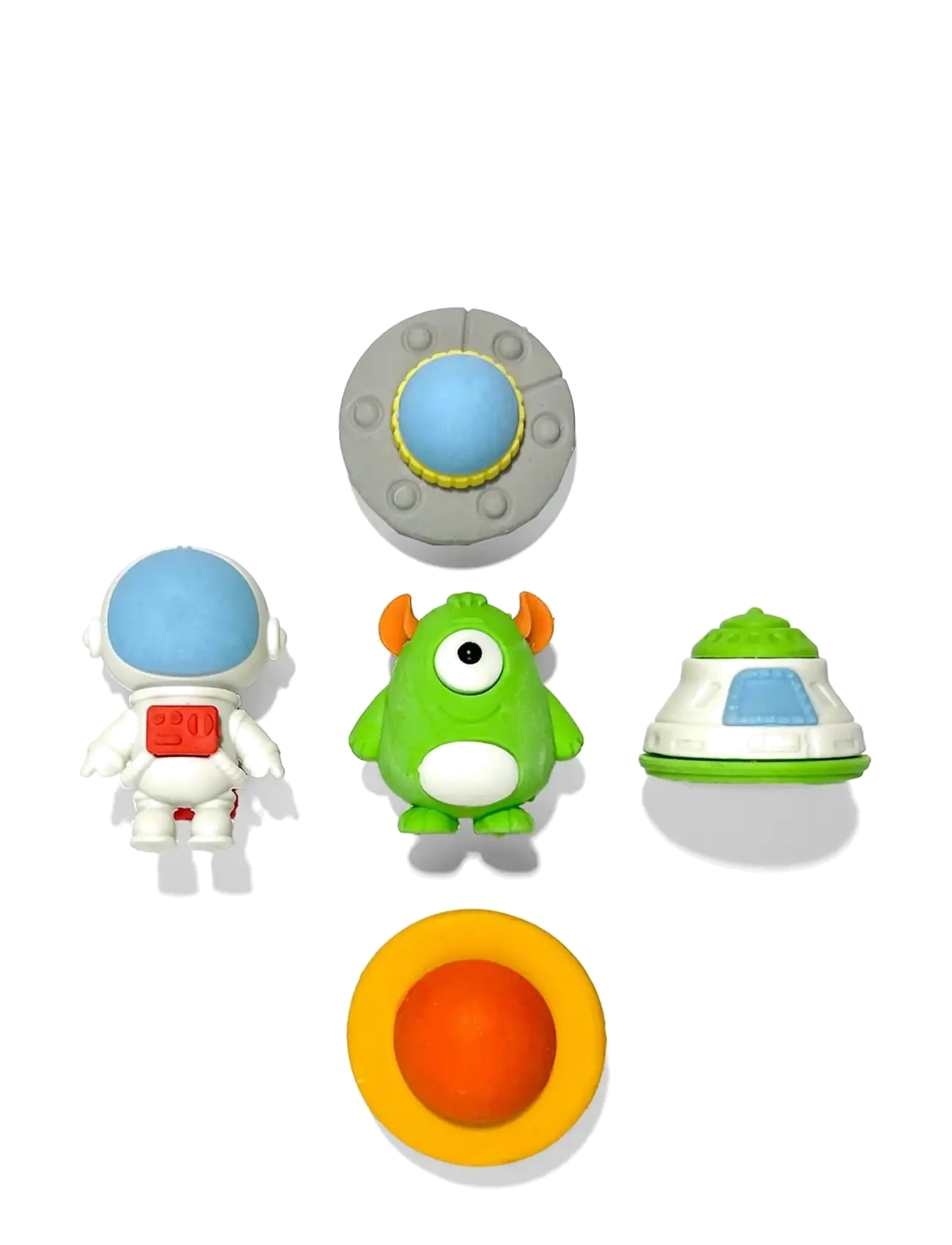 Ooly - Scented Eraser 5 pcs - Outta This World Cream Soda - skrivesæt - multi - 1