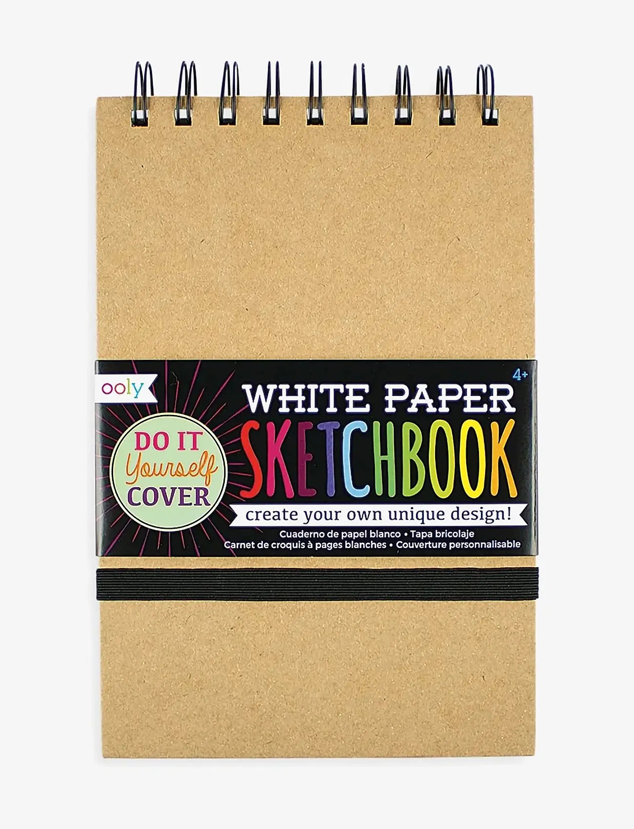 Ooly - Sketchbook - DIY - White 13x19 cm - calendars & notebooks - white - 0