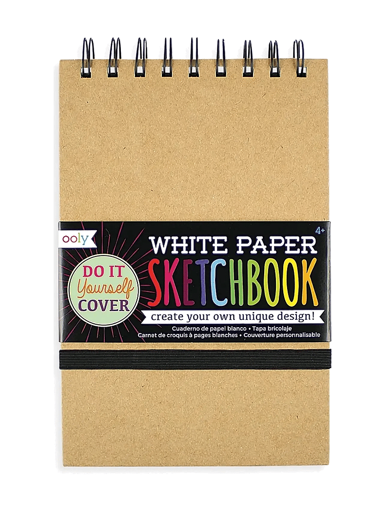 Ooly - Sketchbook - DIY - White 13x19 cm - kalender & notizbücher - white - 0