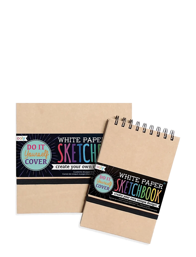 Ooly - Sketchbook - DIY - White 13x19 cm - kalender & notizbücher - white - 3