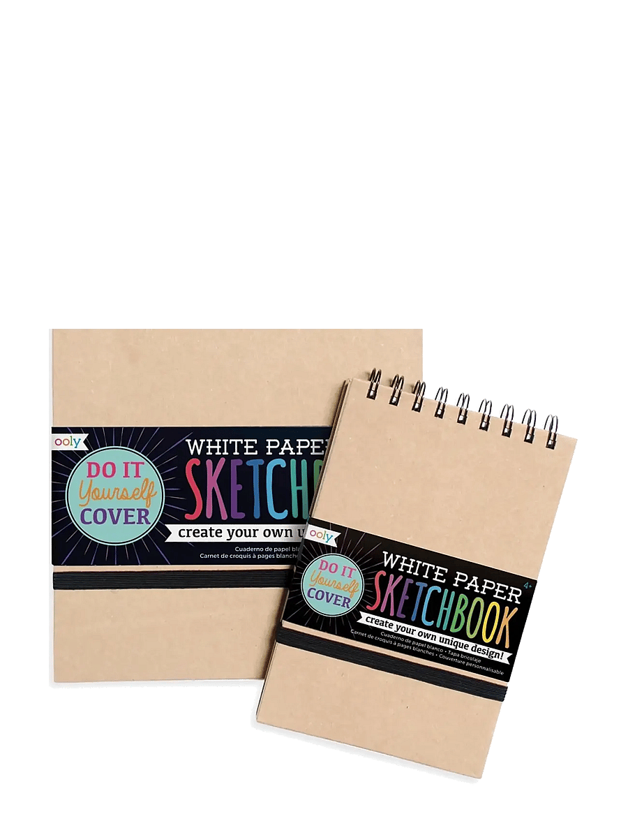 Ooly - Sketchbook - DIY - White 13x19 cm - kalender & notizbücher - white - 3