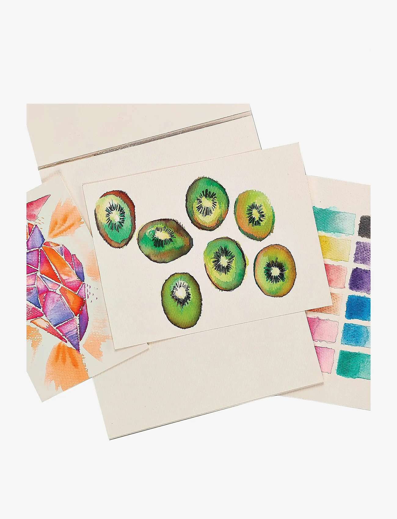 Ooly - Watercolour Pad - Chroma Blends 20x25 cm - kalendrid ja märkmikud - white - 1