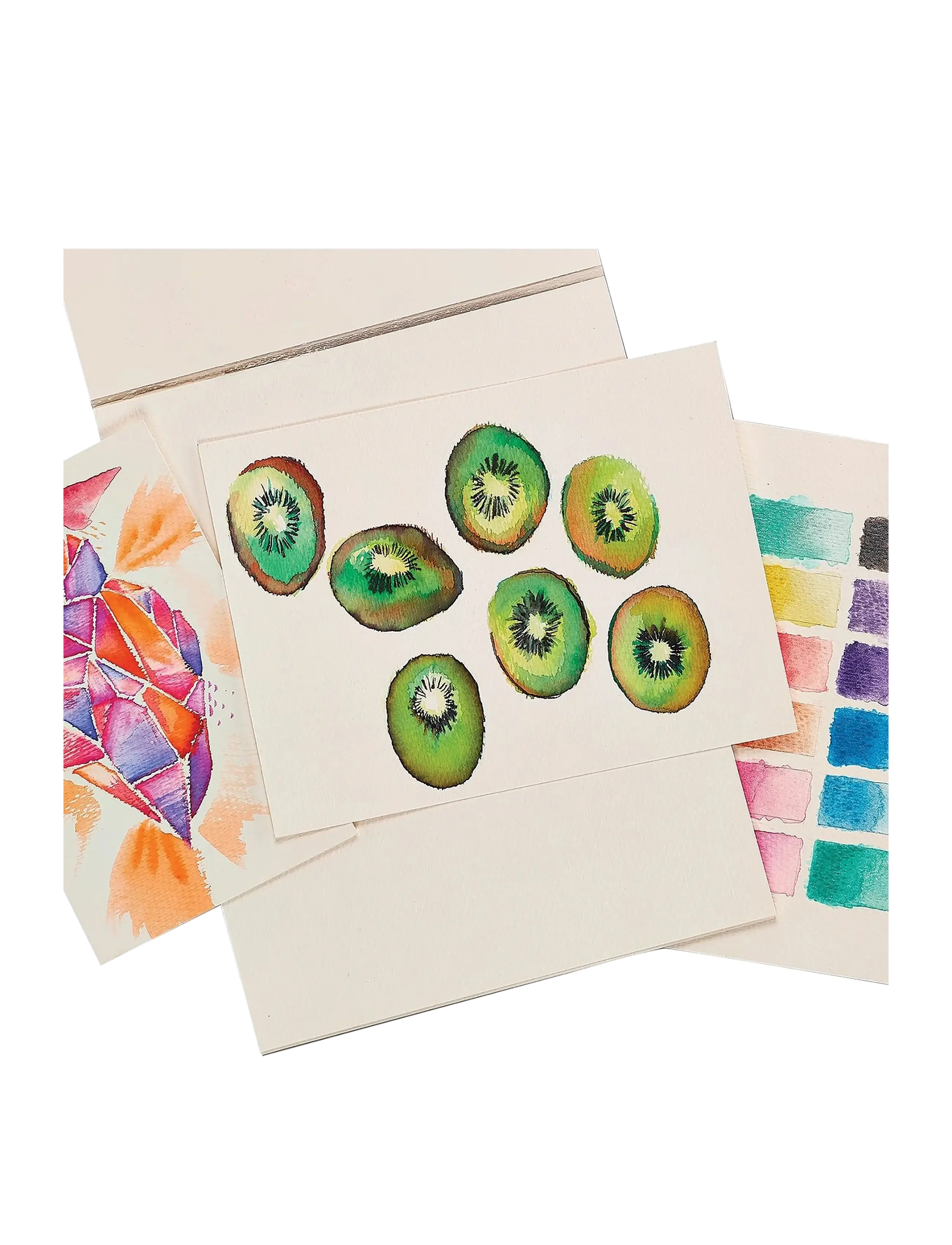 Ooly - Watercolour Pad - Chroma Blends 20x25 cm - kalendere & notatbøker - white - 1