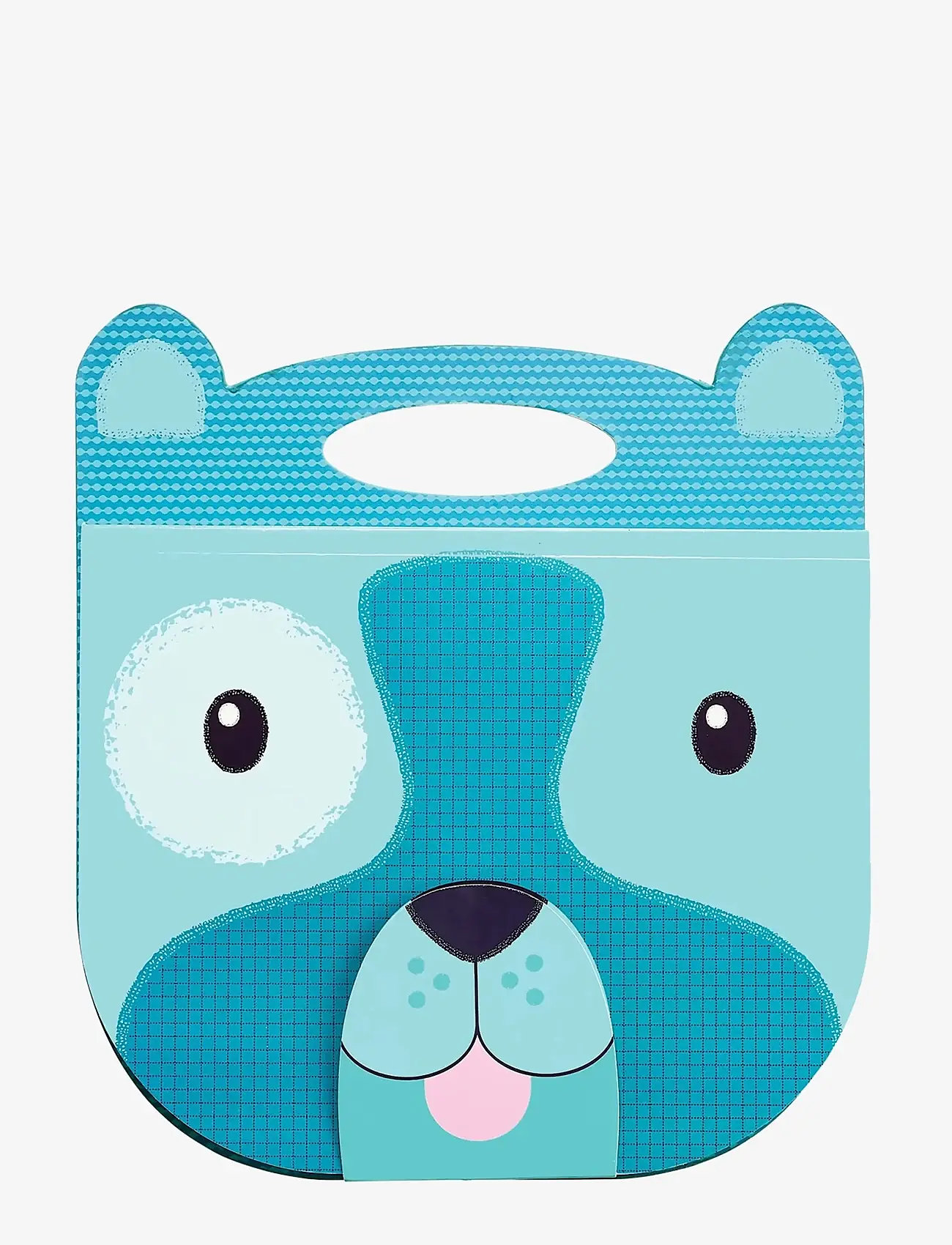 Ooly - Sketchbook - Carry Along Dog 23x18 cm - coloring & craft books - blue - 2