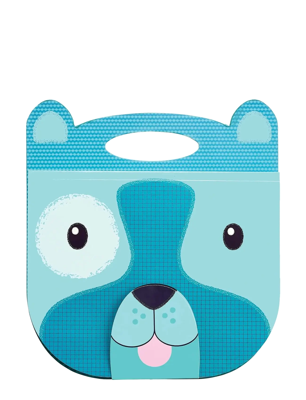 Ooly - Sketchbook - Carry Along Dog 23x18 cm - coloring & craft books - blue - 2