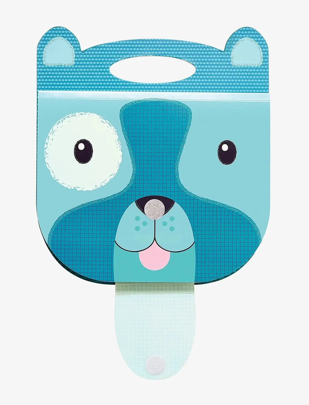 Ooly - Sketchbook - Carry Along Dog 23x18 cm - coloring & craft books - blue - 3