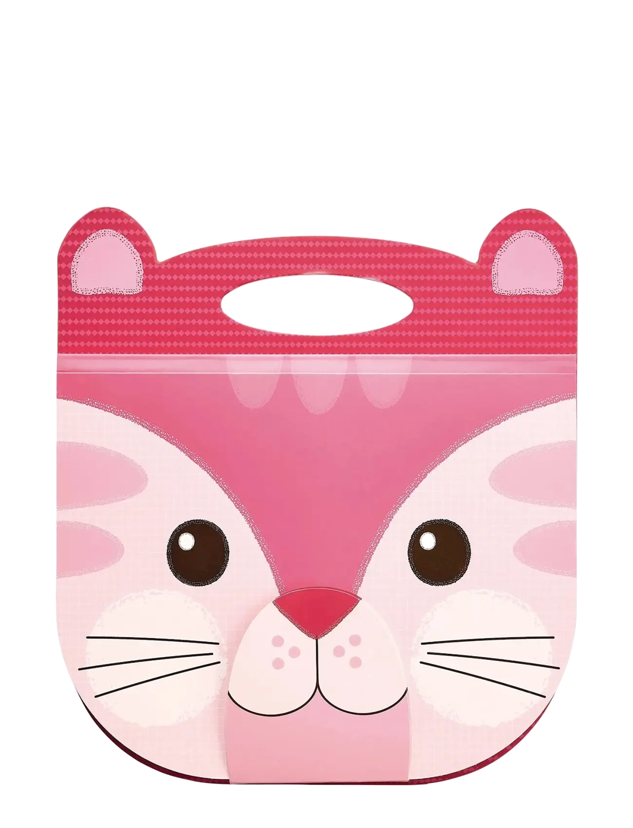 Ooly - Sketchbook - Carry Along Cat 23x18 cm - kalender & notizbücher - pink - 2