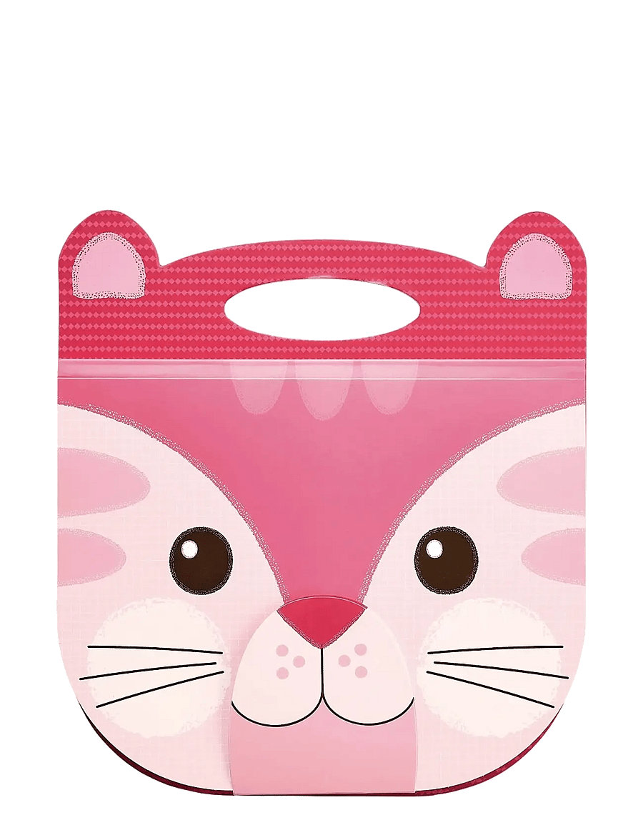 Ooly - Sketchbook - Carry Along Cat 23x18 cm - kalendrid ja märkmikud - pink - 2