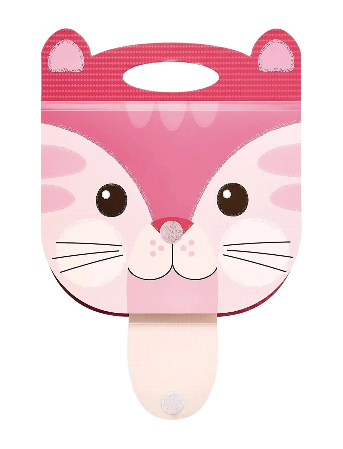 Ooly - Sketchbook - Carry Along Cat 23x18 cm - kalender & notizbücher - pink - 3