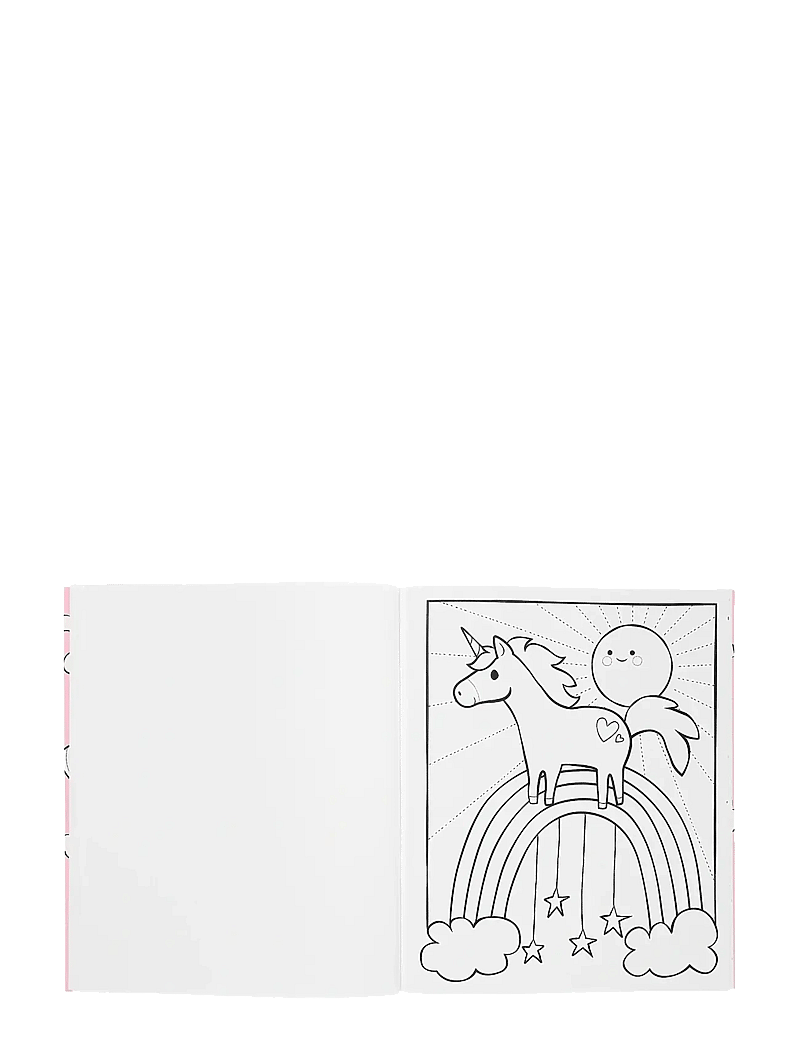 Ooly - Colouring Book - Enchanting Unicorns - värvimis- & käsitööraamatud - pink - 2