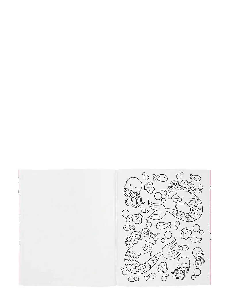 Ooly - Colouring Book - Enchanting Unicorns - värvimis- & käsitööraamatud - pink - 3