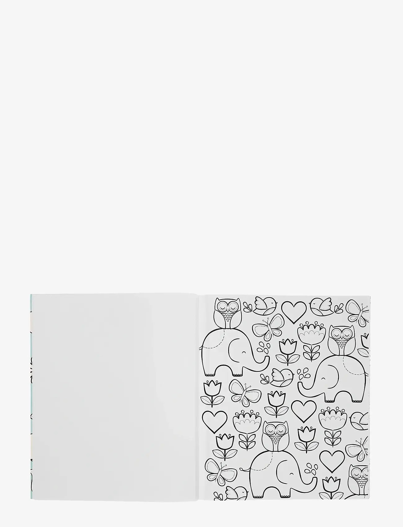 Ooly - Colouring Book - Little Cozy Critters - mal- & bastelbücher - blue - 1