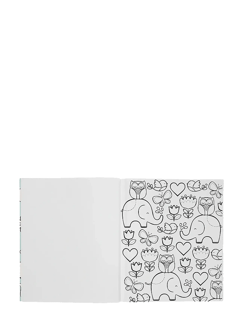 Ooly - Colouring Book - Little Cozy Critters - mal- & bastelbücher - blue - 1