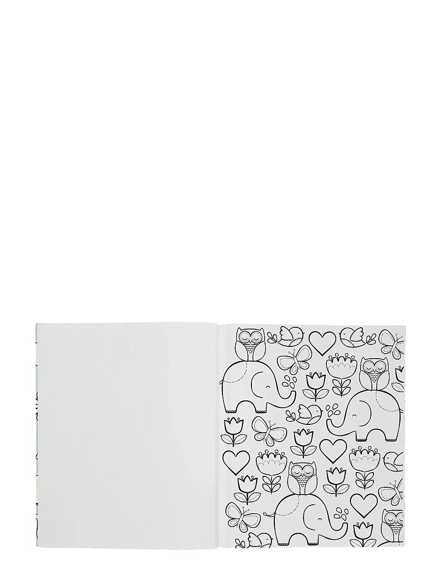 Ooly - Colouring Book - Little Cozy Critters - mal- & bastelbücher - blue - 1