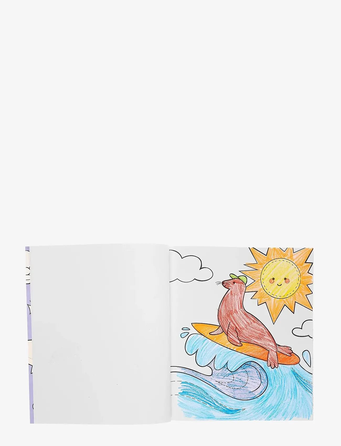 Ooly - Colouring Book - Outrageous Ocean - male- & kreabøger - green - 1