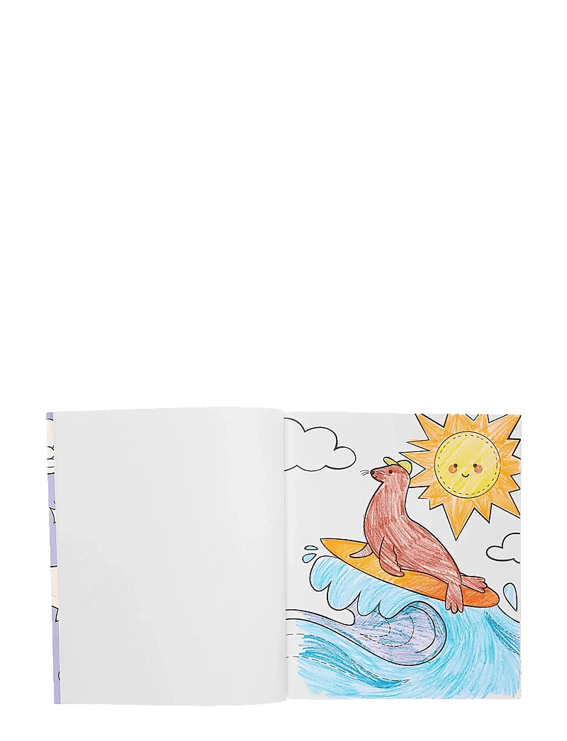 Ooly - Colouring Book - Outrageous Ocean - värvimis- & käsitööraamatud - green - 1