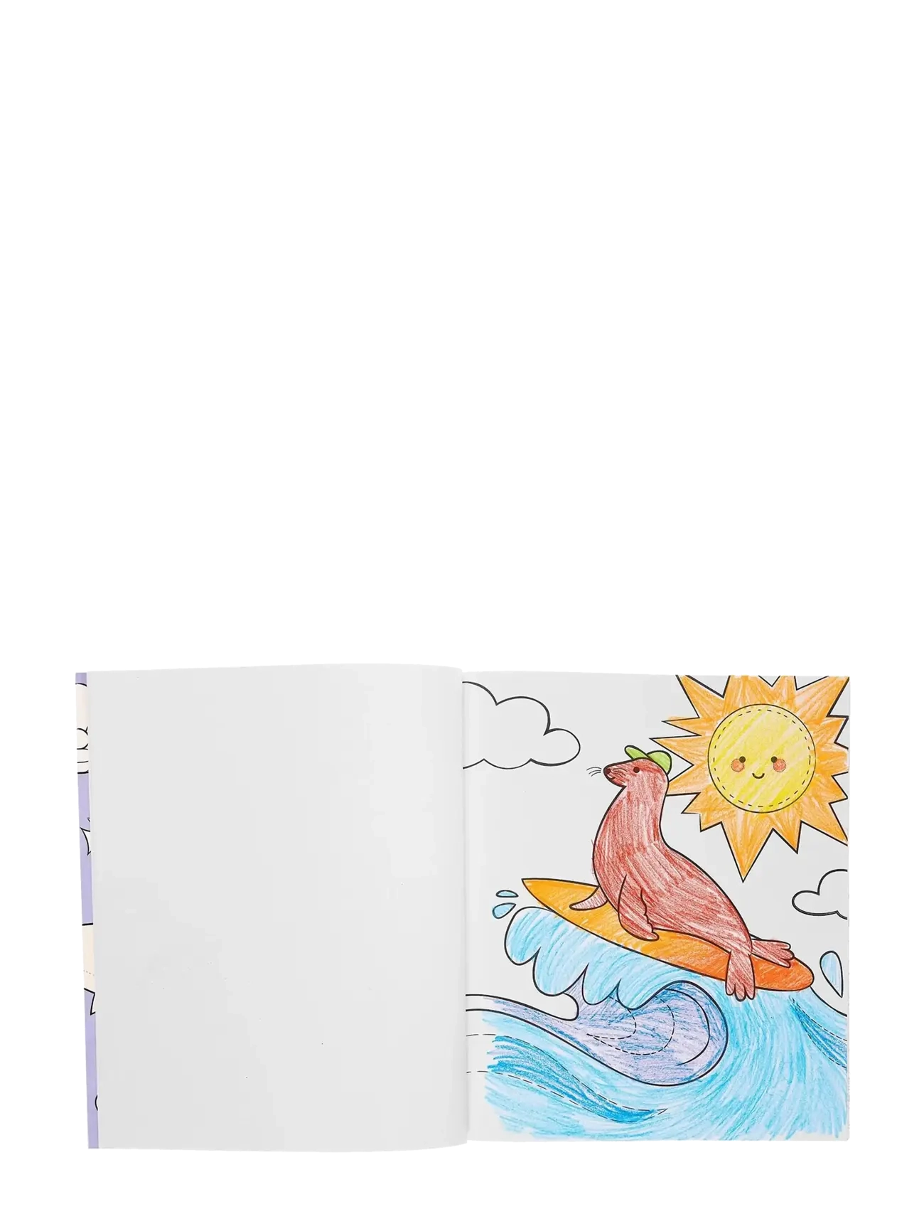 Ooly - Colouring Book - Outrageous Ocean - green - 1