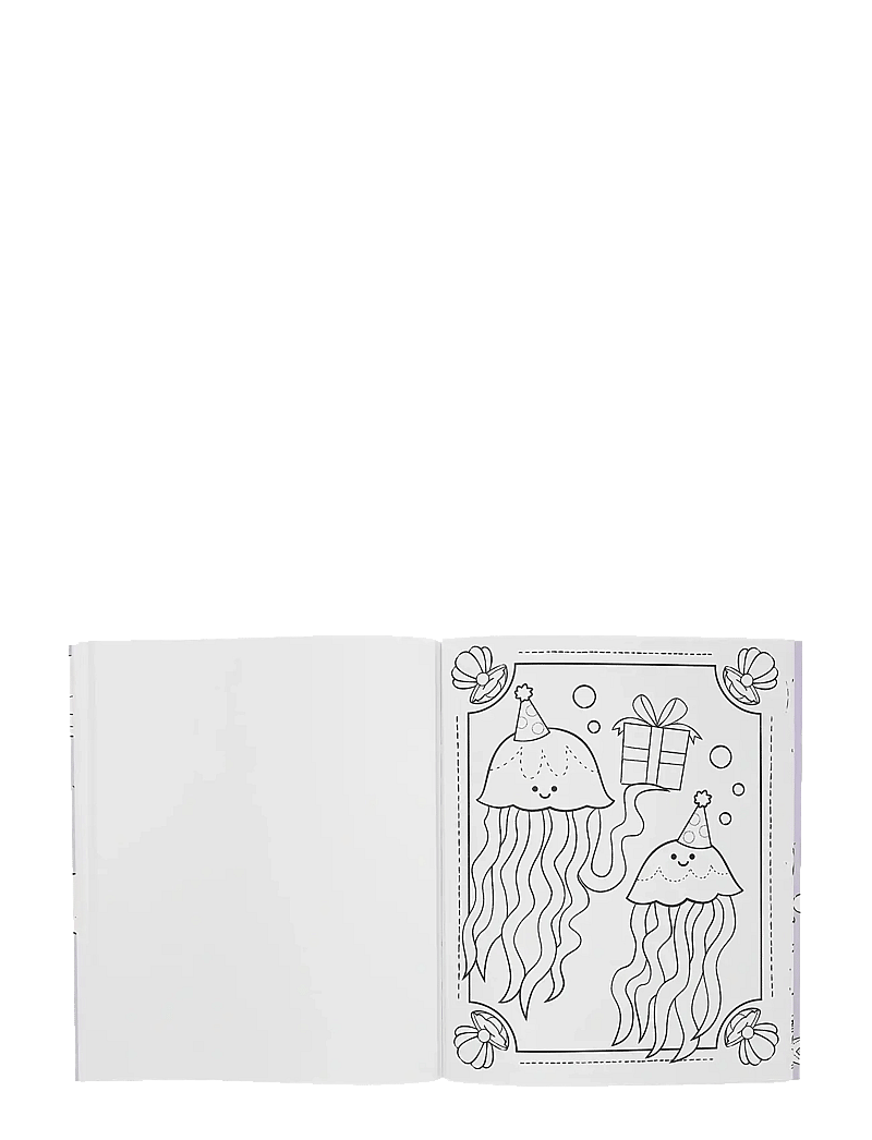 Ooly - Colouring Book - Outrageous Ocean - värvimis- & käsitööraamatud - green - 3