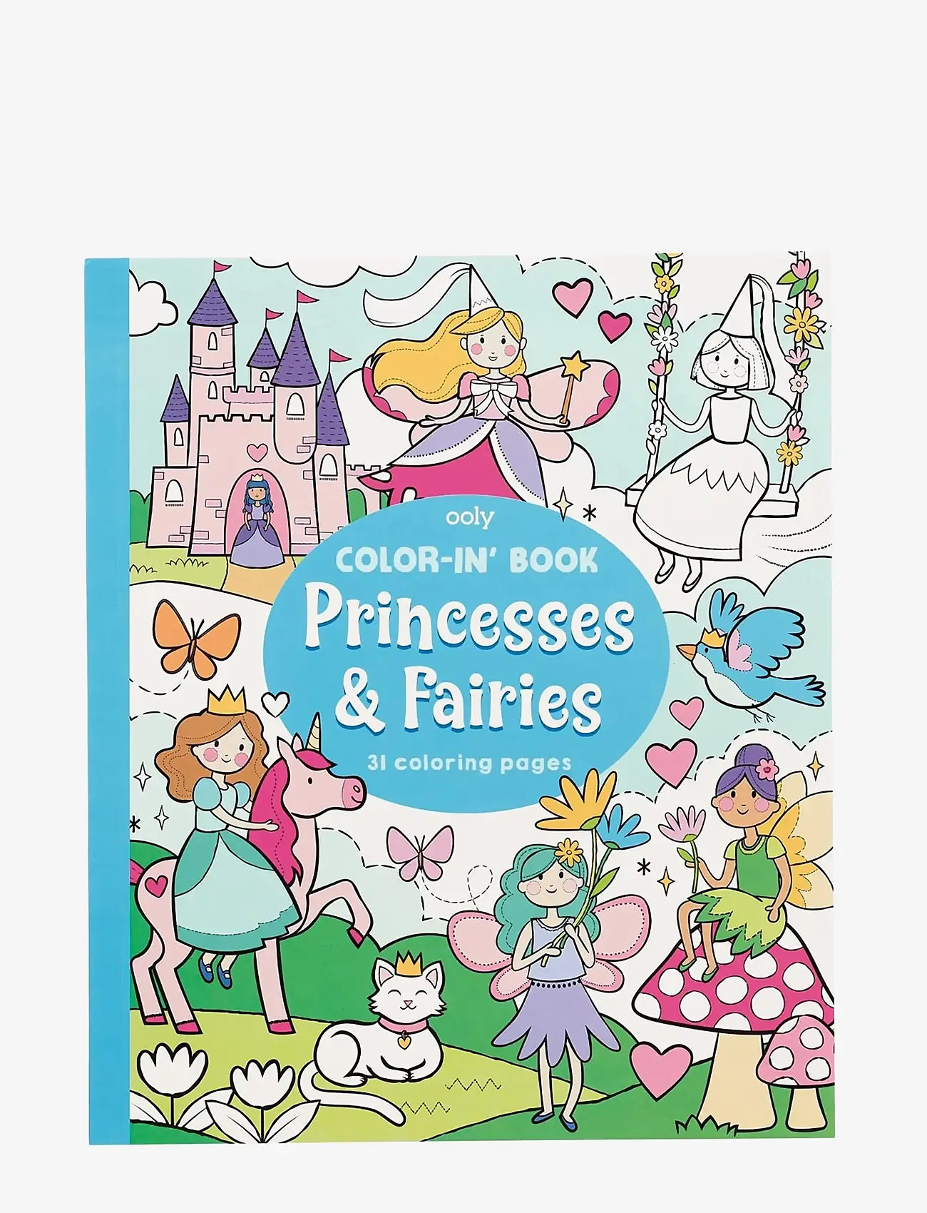 Ooly - Colouring Book - Princess and Fairies - coloring & craft books - blue - 0