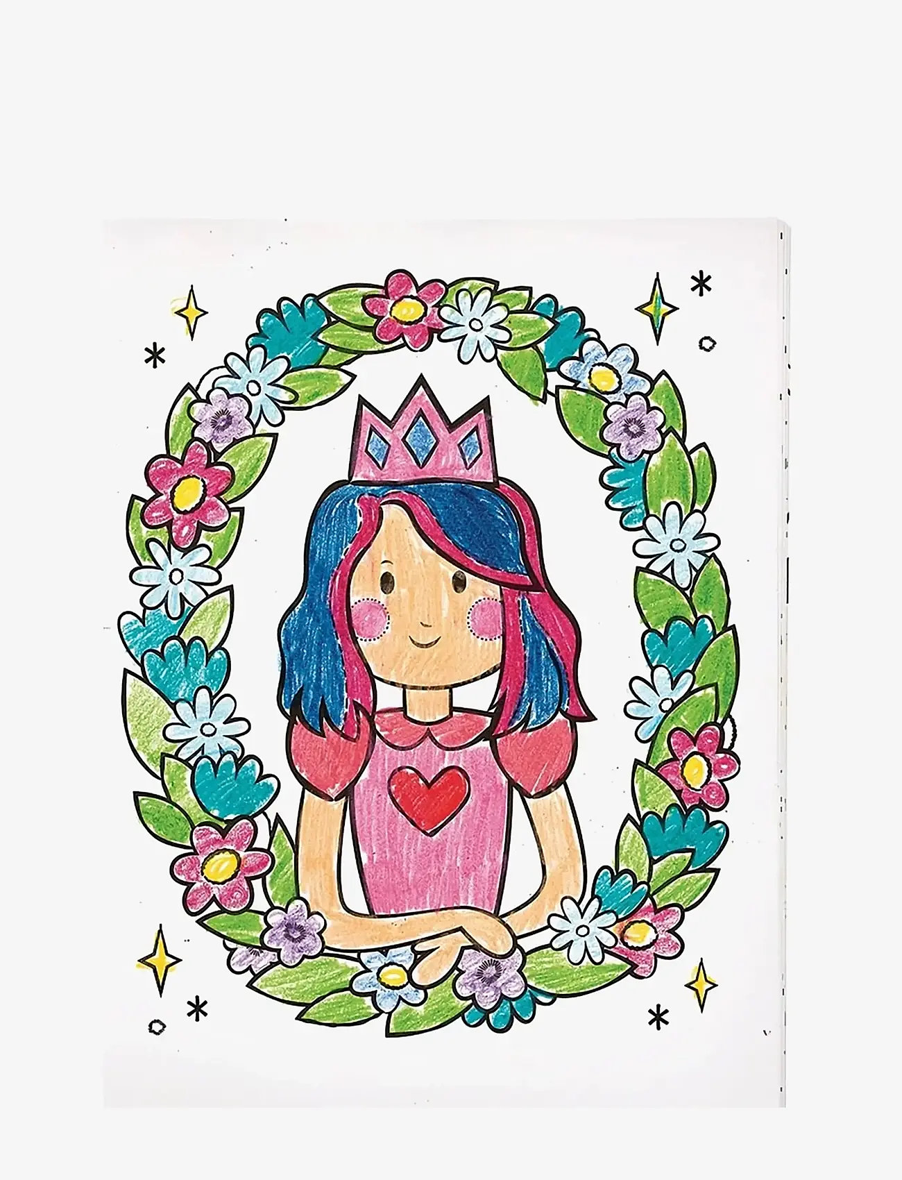 Ooly - Colouring Book - Princess and Fairies - coloring & craft books - blue - 2