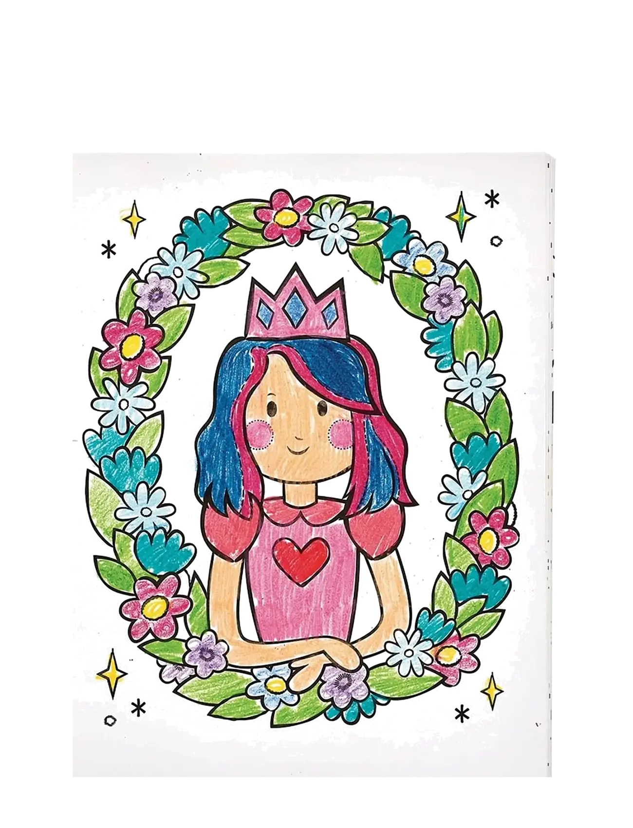 Ooly - Colouring Book - Princess and Fairies - kolorowanki - blue - 2