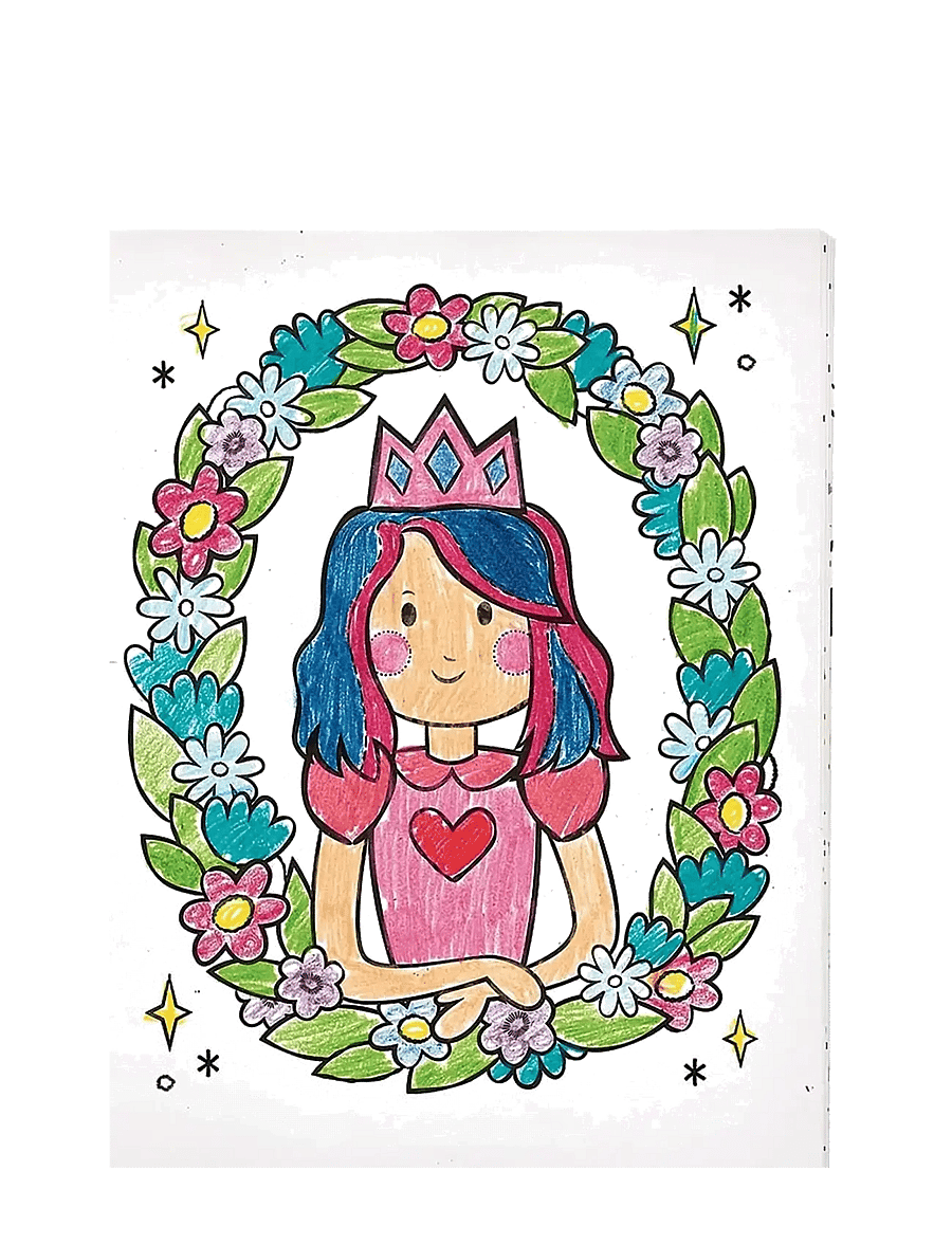 Ooly - Colouring Book - Princess and Fairies - mal- & bastelbücher - blue - 2