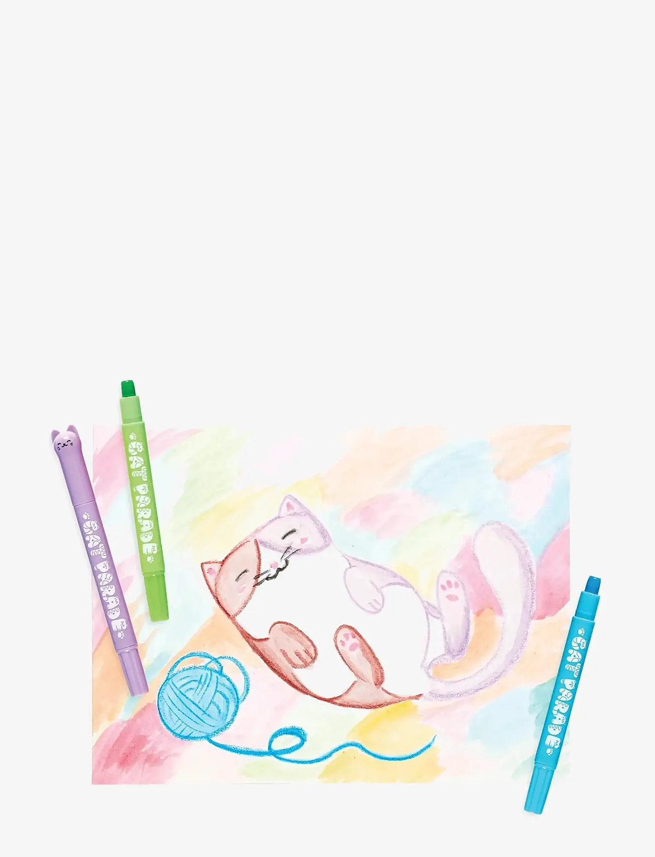 Ooly - Watercolour Pad - Lil Watercolor 23x30,5 cm - kalendarze i notatniki - white - 2