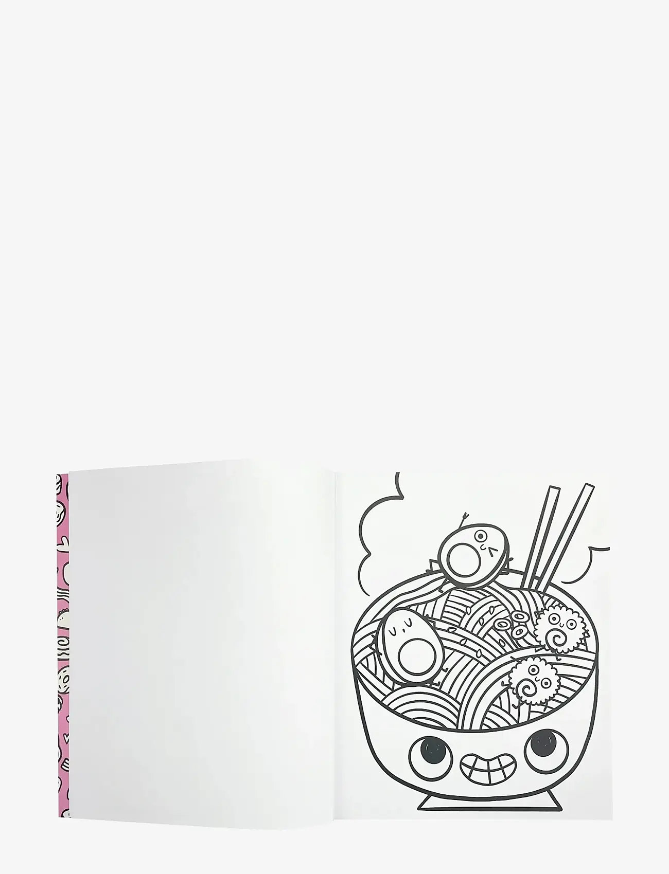 Ooly - Colouring Book - Happy Snacks - värvimis- & käsitööraamatud - multi - 2