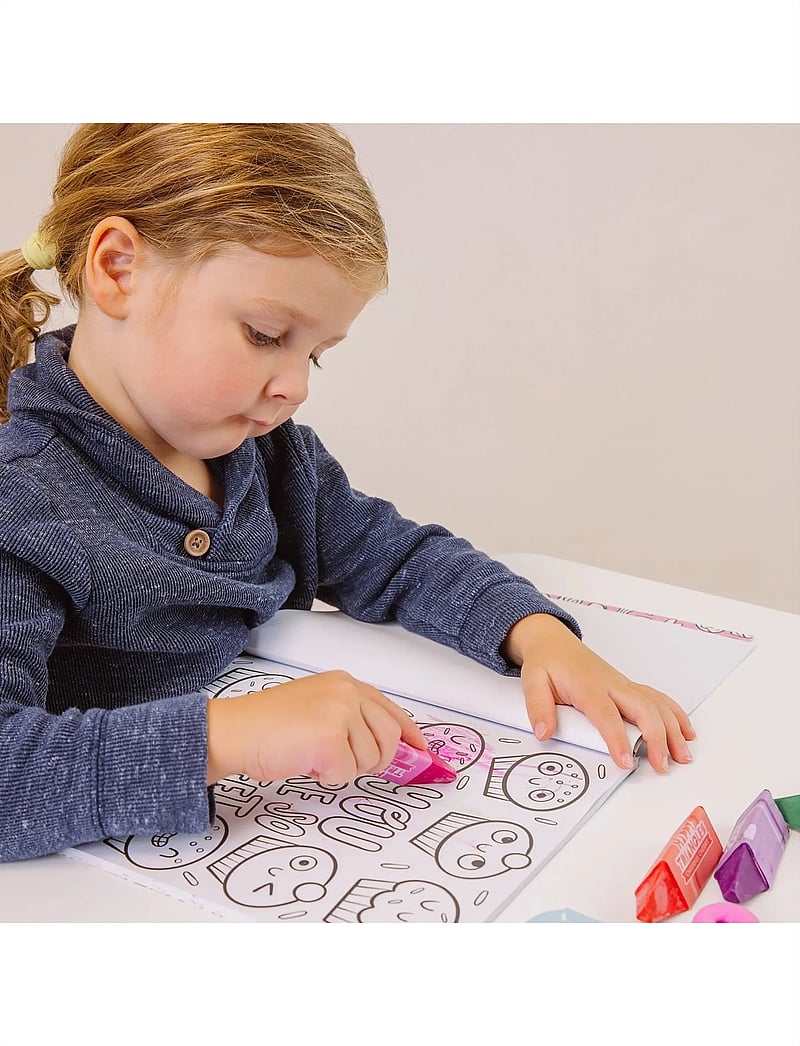 Ooly - Colouring Book - Happy Snacks - värvimis- & käsitööraamatud - multi - 0