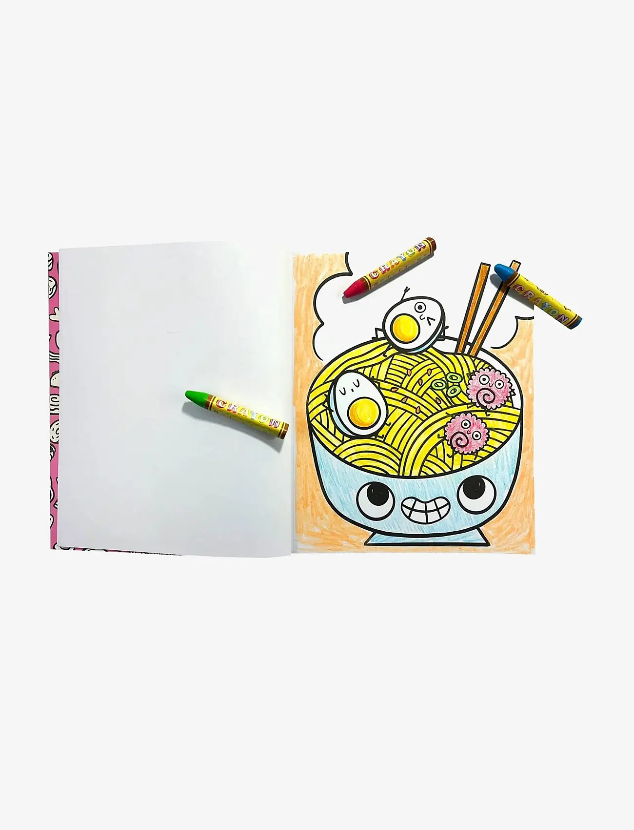 Ooly - Colouring Book - Happy Snacks - värvimis- & käsitööraamatud - multi - 3