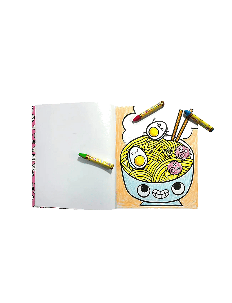 Ooly - Colouring Book - Happy Snacks - värvimis- & käsitööraamatud - multi - 3