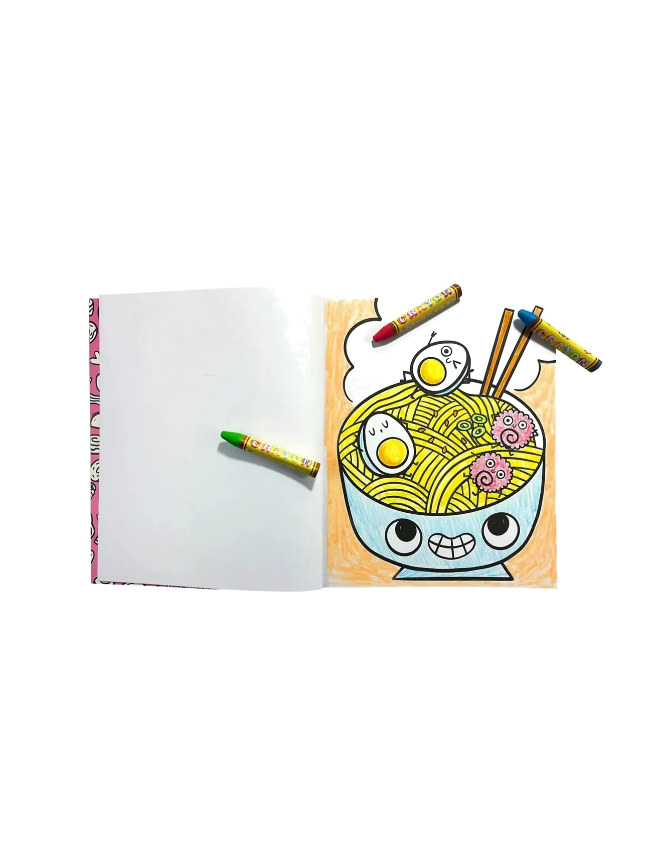 Ooly - Colouring Book - Happy Snacks - krāsojamās & radošuma grāmatas - multi - 3